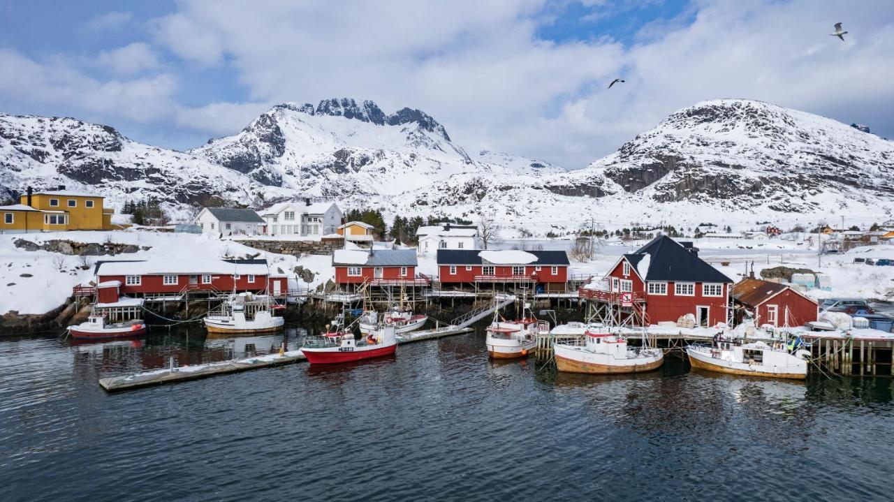 The Tide - Rorbuer Hotel Sørvågen Kültér fotó